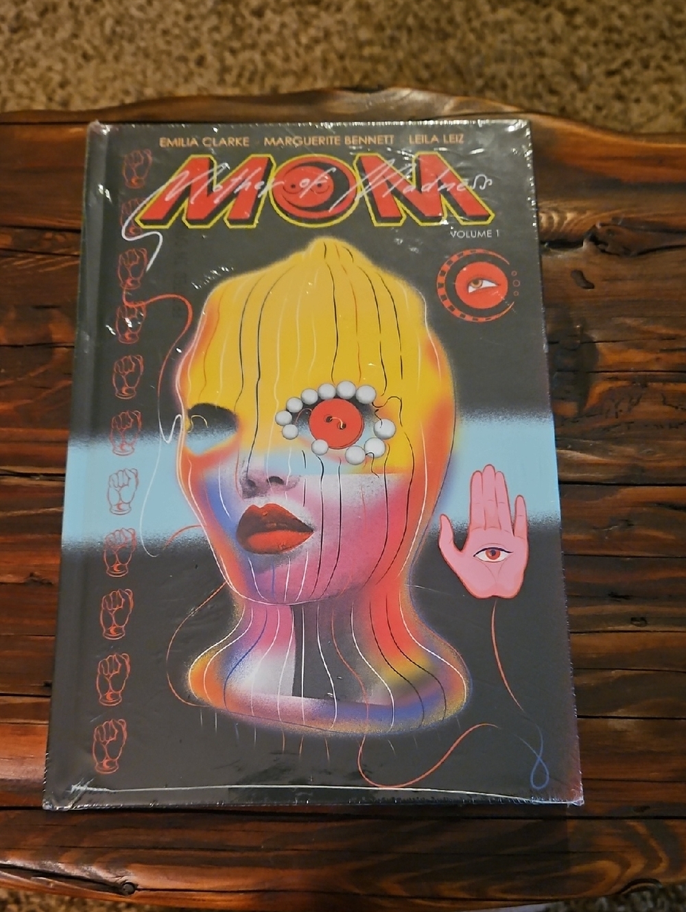 MOM Mother Of Madness Volume 1 Hardcover  Sealed. Game Of Thron Emilia Clarke.